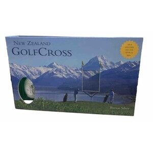 1887  NEW ZEALAND GOLFCROSS GAME BY BURTON SILVER *Brand New*